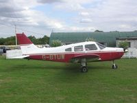 G-BTUW @ EGTN - PA-28-151 Cherokee Warrior at Enstone - by Simon Palmer
