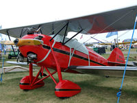 N864V @ OSH - Rare Kinner-powered Waco at Airventure - by Jim Uber