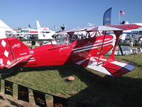 N260BF @ OSH - Pitts S-2C on display at Airventure - by Jim Uber
