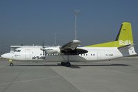 YL-BAR @ MUC - Air Baltic Fokker 50 - by Yakfreak - VAP