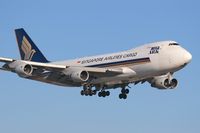 9V-SFJ @ LAX - Singapore Airlines Cargo 9V-SFJ on final approach to RWY 24R. - by Dean Heald