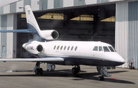 N929ML @ ISP - Falcon 50 at the A&P Ramp - by Stephen Amiaga