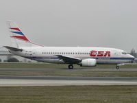 OK-XGE @ LKPR - Boeing 737-55S - by Martin Myslivec