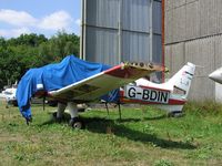 G-BDIN @ EGHL - Ex Jordanian AF Bulldog awaiting attention - by Simon Palmer