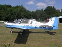 G-DISA @ EGHL - Ex Jordanian AF Bulldog after civilianisation - by Simon Palmer