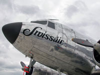 HB-ISC @ BSL - At wellcome-party for N73544 Super Constellation - by eap_spotter