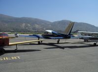 N6817T @ SZP - 1960 Cessna 310D Songbird III, two Continental IO-47- 260 Hp - by Doug Robertson