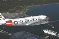 OY-BPB - air-to-air shot over ferry - by Niels Helmoe Larsen