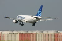 C-GFAT @ BRU - arrival from Montreal - by Daniel Vanderauwera