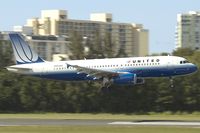 N403UA @ SJU - United Airbus A320 - by Yakfreak - VAP