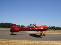 N30DA @ KHIO - Ross Granley taxiing in after a aerobatic display - by Dylan Phelps