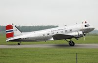 LN-WND @ LEY - Douglas DC-3 - by Volker Hilpert