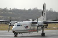 D-AELM @ SCN - Fokker F-27-600 - by Volker Hilpert