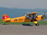 HB-OCI @ LSZI - taxiing to fuelstation - by eap_spotter