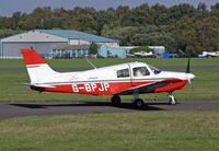 G-BPJP @ EGHH - PA-28-161 Cadet - by Les Rickman