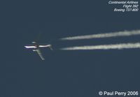 UNKNOWN - Continental headed to Florida, near sunset in North Carolina - by Paul Perry