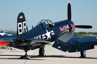 OE-EAS @ ZQW - Chance-Vought F4U-4 Corsair - by Volker Hilpert