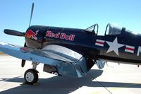 OE-EAS @ ZQW - Chance-Vought F4U-4 Corsair - by Volker Hilpert