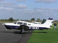 G-BEWX @ EGBT - Arrow III at Turweston - by Simon Palmer