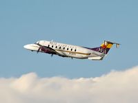 N135YV @ KLAS - Mesa Airlines / 1995 Beech 1900D - by SkyNevada - Brad Campbell