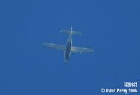 N208SJ - Cargo run headed east over Ahoskie - by Paul Perry