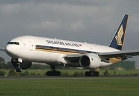 9V-SVG @ EGCC - Singa 777 - by Kevin Murphy