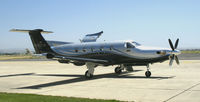 N942TW @ PRB - Zinfandel World Airlines 2005 Pilatus PC-12/45 @ Paso Robles Municipal, CA - by Steve Nation