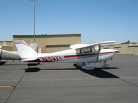 N7593X @ PRB - 1960 Cessna 172B @ Paso Robles Municipal, CA - by Steve Nation