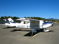 N579ER @ O60 - 2005 Cessna 182T with cockpit cover @ Cloverdale Airport, CA - by Steve Nation