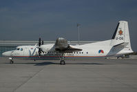 U-06 @ VIE - Netherlands Air Force Fokker 50 - by Yakfreak - VAP