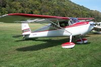 N76140 @ 64I - Cessna 140 at Lee Bottom - by Wil Goering