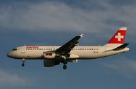 HB-IJV @ LHR - HB-IJV  Airbus A320-214  Swiss Airlines - by Mark Giddens