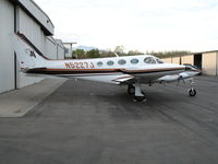N5227J @ AJO - GF Air Services 1980 Cessna 340 in from Las Vegas @ Corona Municipal Airport, CA - by Steve Nation