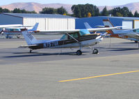 N757VA @ CCR - Taildragging 1977 Cessna 152  @ Buchanan Field (Concord), CA - by Steve Nation