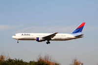 N195DN @ ATL - Over the numbers of 27L - by Michael Martin