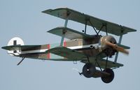 F-AZGN - Fokker DR.1 at the La Ferté-Alais Air show 2006 - by Volker Hilpert