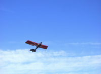 UNKNOWN @ SZP - Advanced Aviation CARRERA Ultralight, Rotax 503 2 cylinder 2 stroke 52 Hp pusher, takeoff climb Rwy 22 - by Doug Robertson