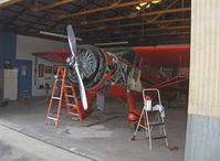 N57E @ SZP - 1937 Howard DGA-11 CUSTOM, P&W R-985-N Wasp Jr. 450 Hp, maintenance - by Doug Robertson