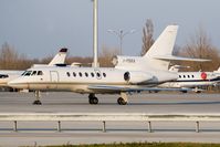 I-PBRA @ VIE - Falcon 50 - by Andy Graf-VAP