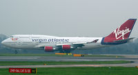 G-VROY @ EGCC - Arrival on 05R - by Nigel Hay