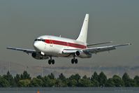 N5176Y @ KLAS - EG & G - Department of the Air Force - Layton, Utah / 1974 Boeing 737-200 - J.A.N.E.T Airlines - by Brad Campbell