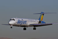 N868GA @ KLAS - Allegiant Air / 1987 McDonnell Douglas DC-9-83 (MD-83) - by Brad Campbell