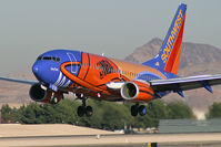 N224WN @ KLAS - Southwest Airlines - 'Slam Dunk' / 2005 Boeing 737-7H4 - by Brad Campbell