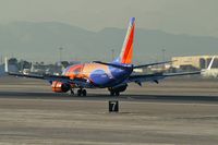 N224WN @ KLAS - Southwest Airlines - 'Slam Dunk' / 2005 Boeing 737-7H4 - by Brad Campbell