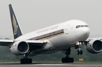 9V-SVA @ EGCC - Leaving Manchester, bound for Singapore - by Steve Hambleton
