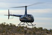 N7510N @ RRHP - Shining Star Helicopters - Las Vegas, Nevada / 2006 Robinson Helicopter Company R44 II - Red Rock Canyon in the background. - by Brad Campbell