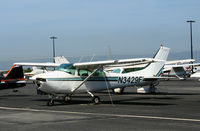 N3429F @ PAO - 1966 Cessna 182J @ Palo Alto, CA - by Steve Nation