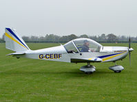 G-CEBF @ EGBK - Aerotechnik EV97A Eurostar - by Robert Beaver
