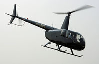 G-LEVO @ EGHH - Robinson R44 - by Les Rickman