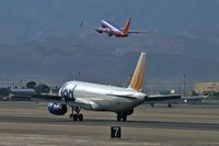 N488UA @ KLAS - Ted Airlines / 2002 Airbus Industrie A320-232 - by Brad Campbell